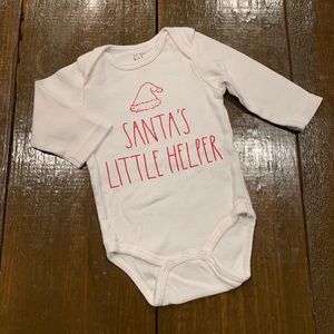 Rae Dunn Christmas Onesie